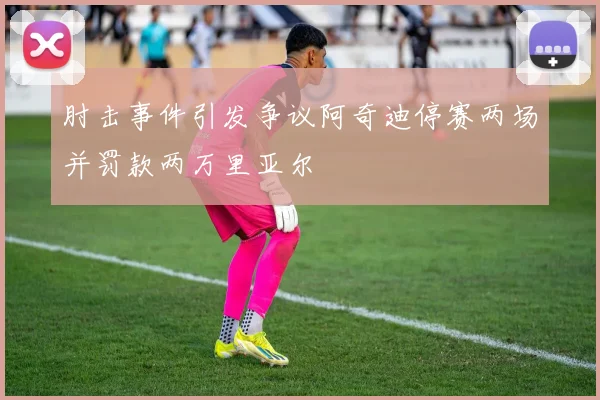 肘击事件引发争议阿奇迪停赛两场并罚款两万里亚尔